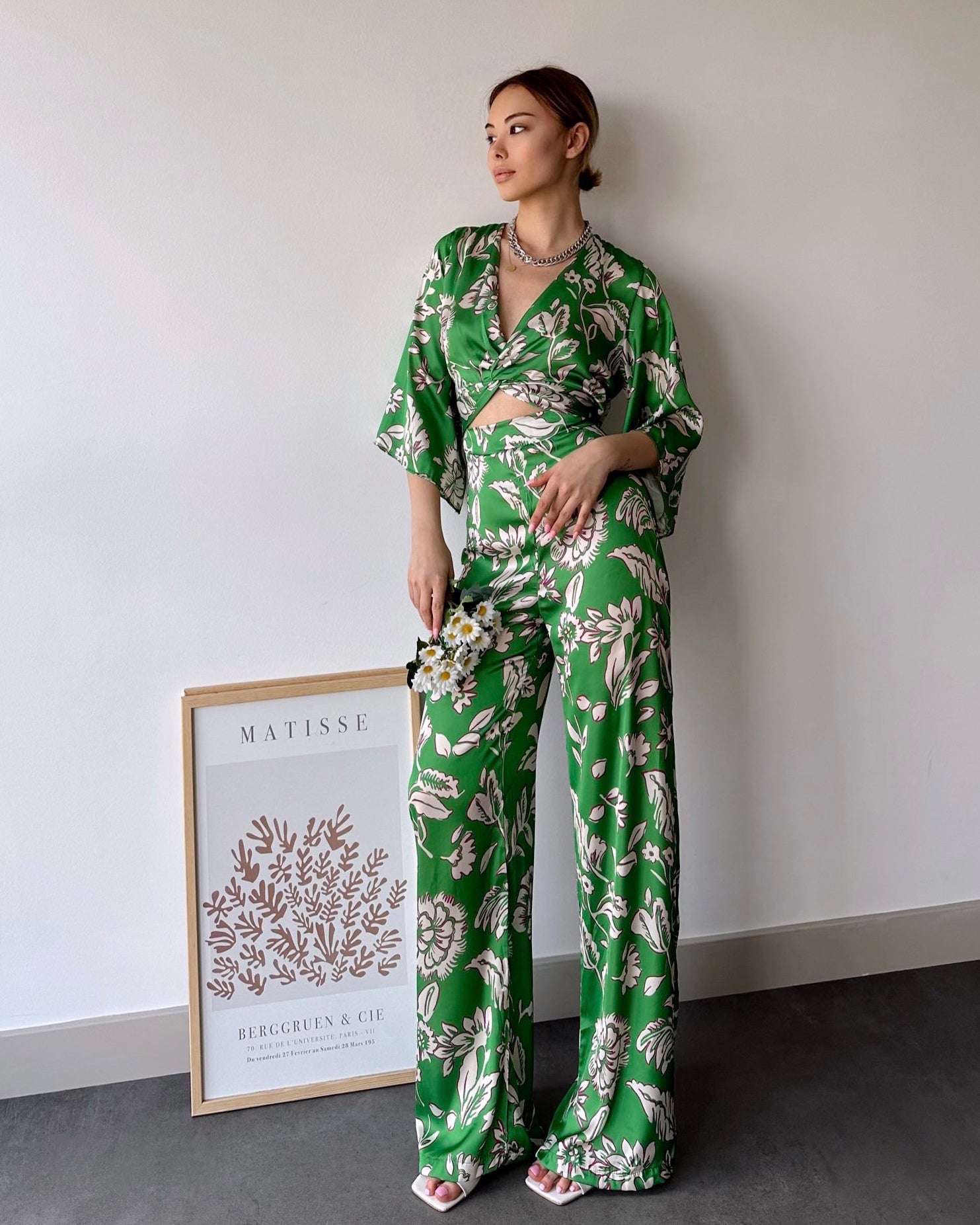 STYLE-Green-Flora Jumpsuit
